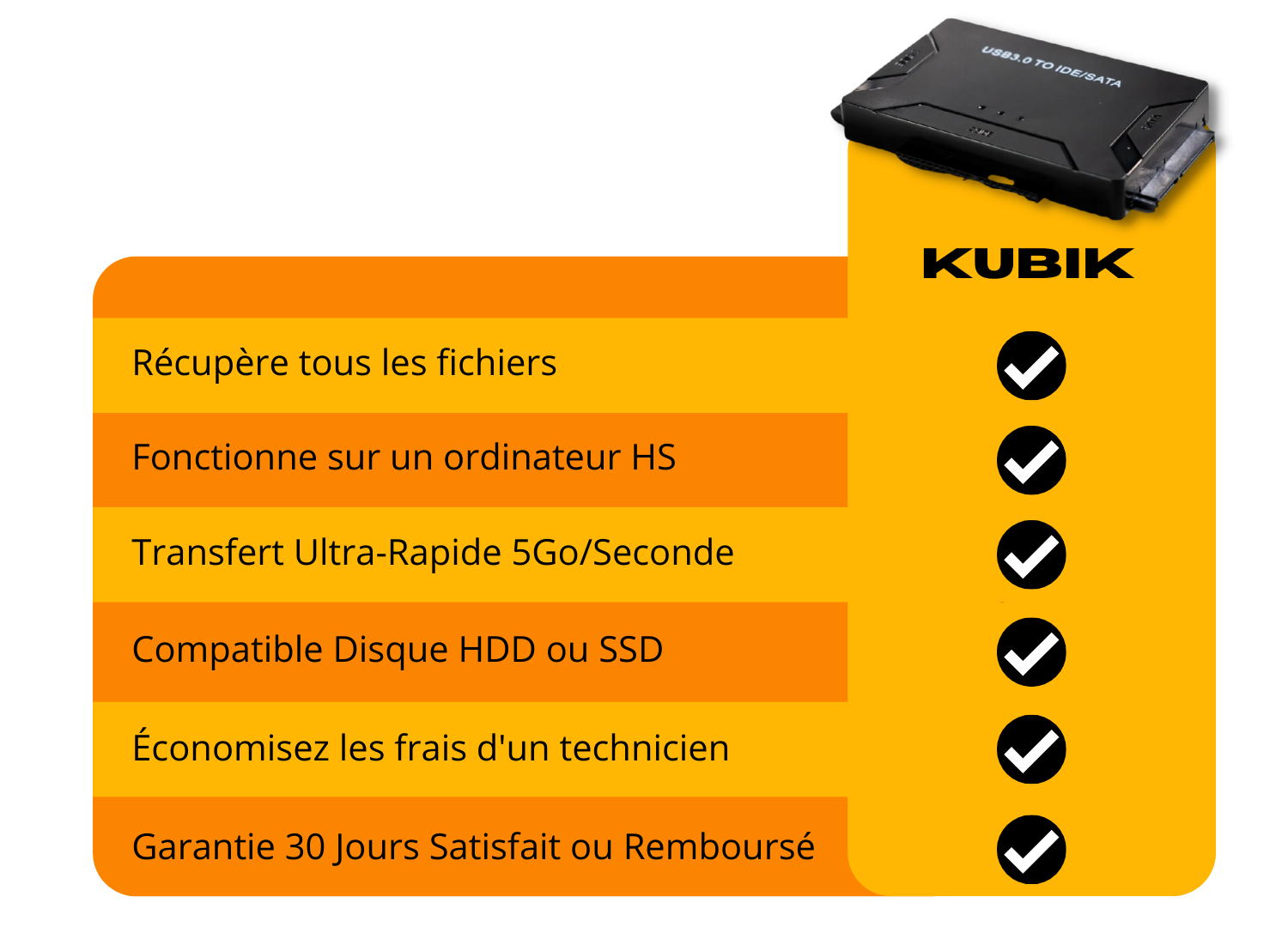 Hub de Récupération de Fichiers Perdus frkubik